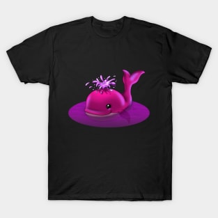 Pink Whale T-Shirt